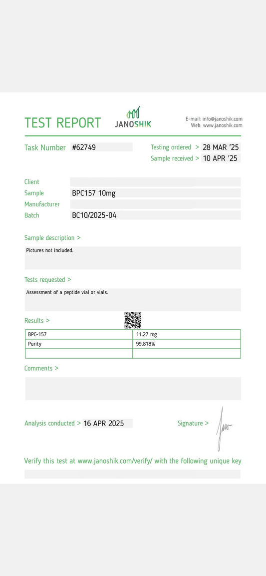 BPC-157 10mg