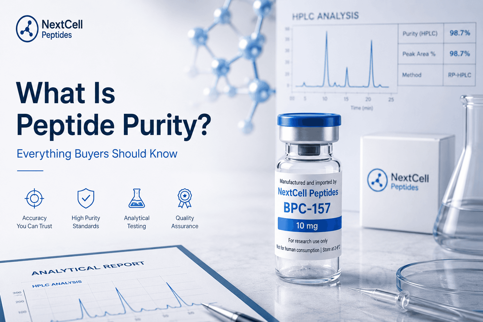 What Is Peptide Purity? Everything Buyers Should Know