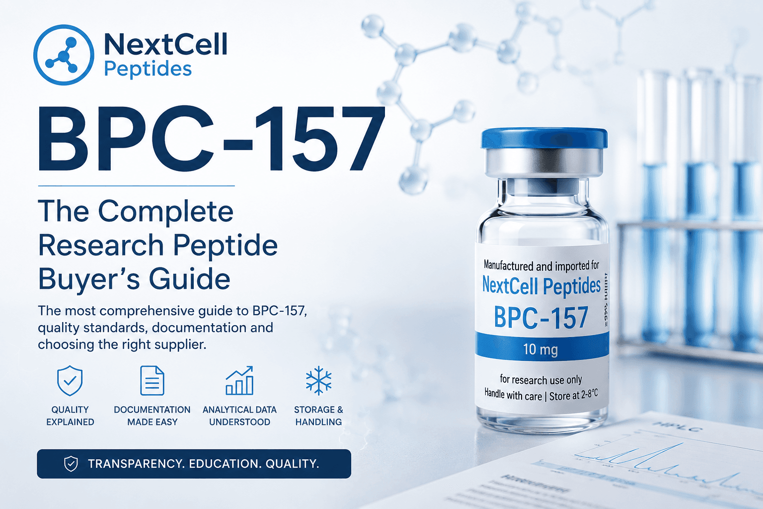 BPC-157: The Complete Research Peptide Buyer's Guide (2026)