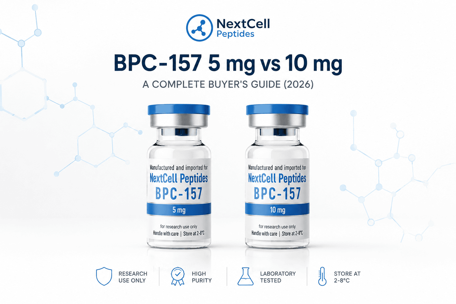 BPC-157 5 mg vs 10 mg: A Complete Buyer's Guide (2026)