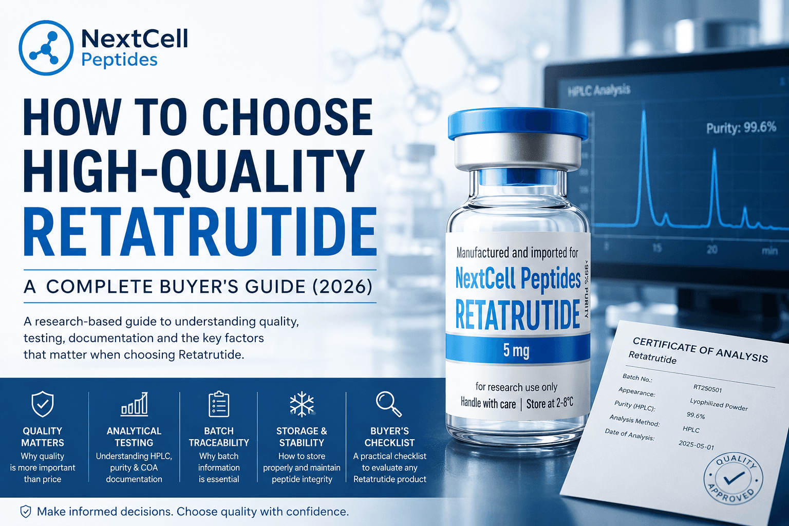 How to Choose High-Quality Retatrutide: A Complete Buyer's Guide (2026)
