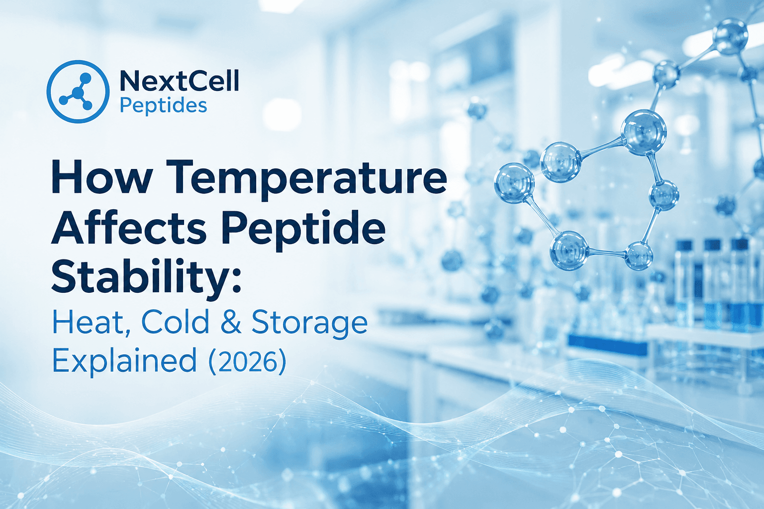 How Temperature Affects Peptide Stability: Heat, Cold & Storage Explained (2026)