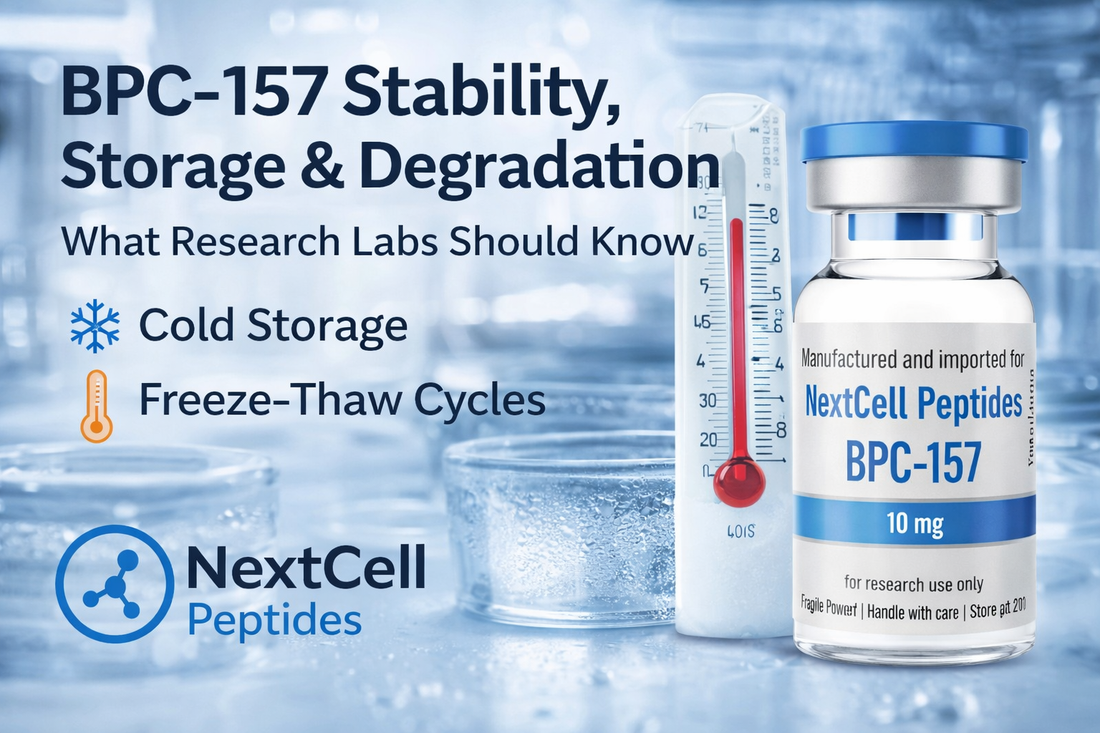 BPC-157 Stability, Storage & Degradation: What Research Labs Should Know